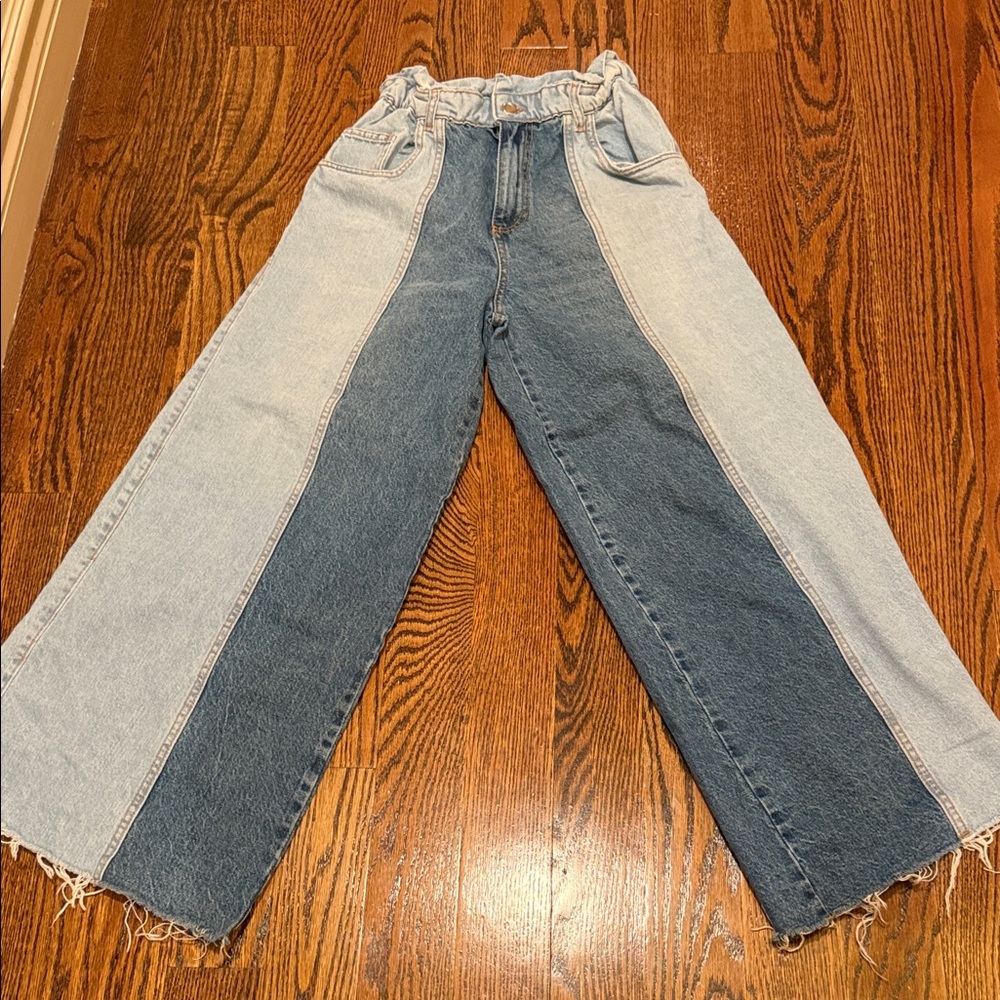 Bardoh Two-Tone Denim Women Jeans size 38